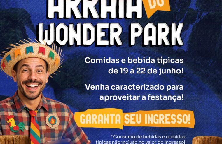 Wonder Park Foz anuncia grande Arraiá em parceria com agricultura familiar COAFFOZ beneficiando a economia local