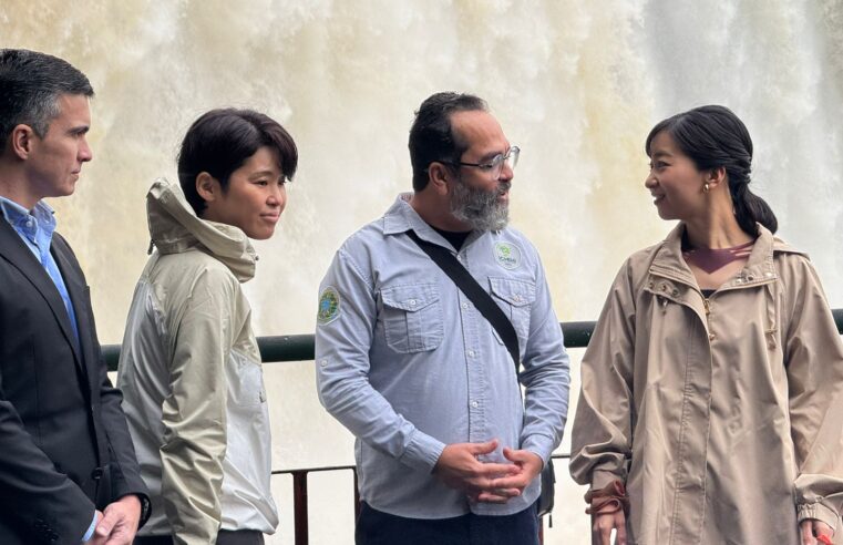 Visita de Sua Alteza Imperial, Princesa Kako de Akishino, às Cataratas do Iguaçu
