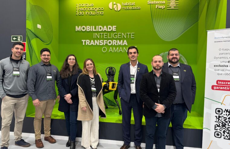 Itaipu Parquetec apresenta robô Spot na inauguração do Parque Tecnológico da Indústria em Curitiba