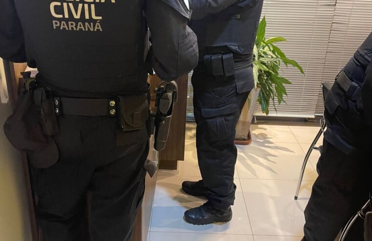 PCPR deflagra operação contra corrupção na contratação de empresa de software em Foz do Iguaçu