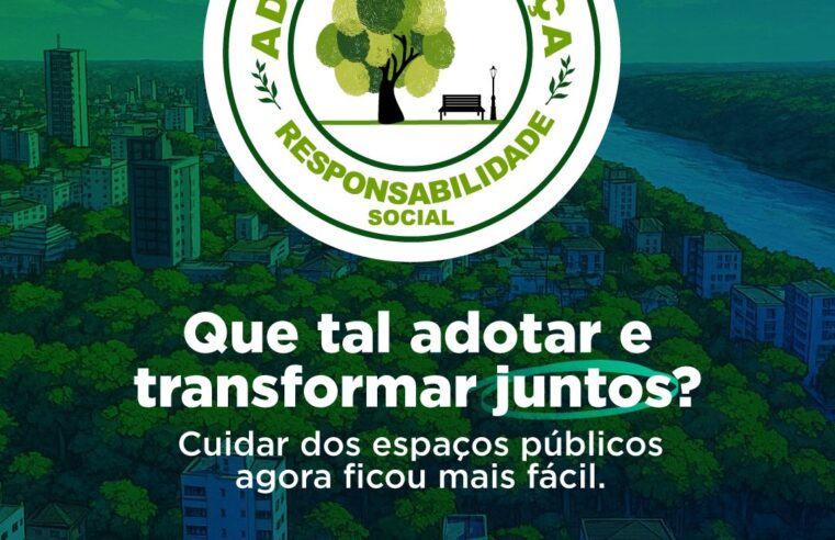 Programa “Adote uma praça” tem 54 locais disponíveis para parcerias