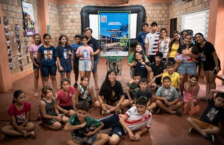 Cine Verde em Bici encerra atividades com exibição de documentário “Nuestra Gira”, roda de conversa e apresentações musicais com coral Guarani Tape Vy’a e Banda La Faiska na Feirinha
