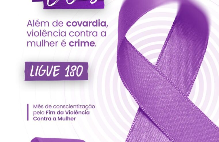 Prefeitura de Foz lança campanha Agosto Lilás com ações em escolas, CRAS e espaços público