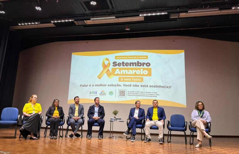 Prefeitura de Foz lança Setembro Amarelo com ações permanentes de prevenção ao suicídio