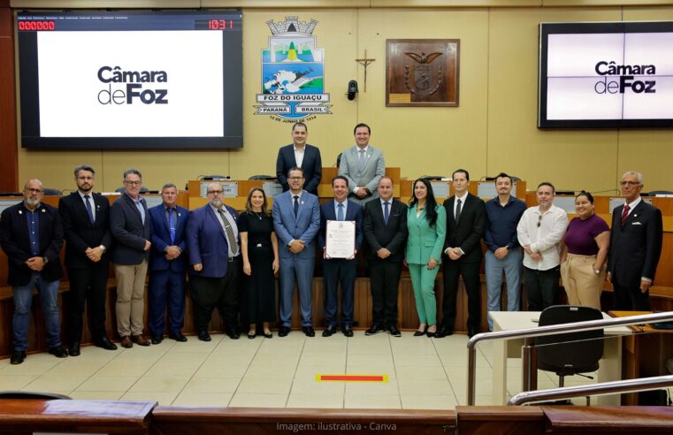 Jorbel Griebeler é o mais novo Cidadão Honorário de Foz do Iguaçu