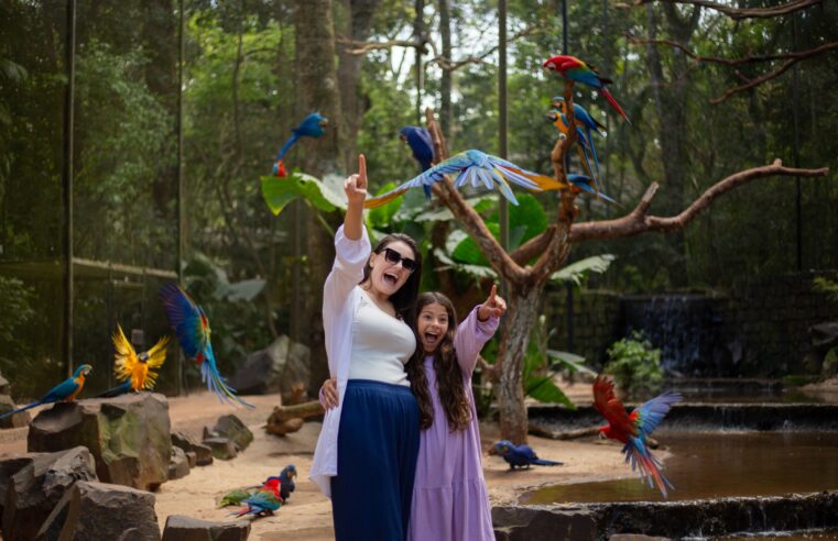 Parque das Aves celebra 31 anos como referência em conservação de espécies da Mata Atlântica