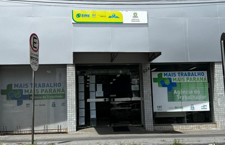 Confira as vagas de emprego disponíveis na Agência do Trabalhador