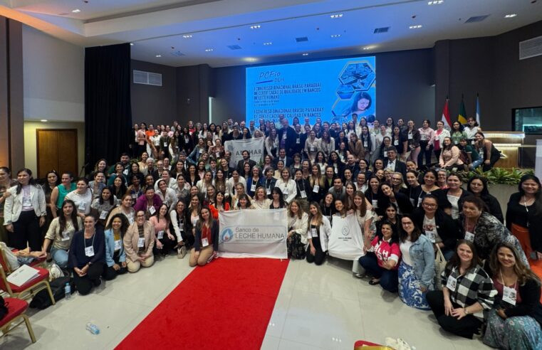 1º Congresso Binacional de Certificação de Qualidade em Bancos de Leite Humano fortalece cooperação entre Brasil e Paraguai