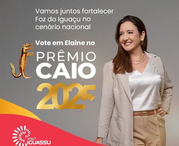 Diretora do Visit Iguassu é finalista para o Grand Prix Prêmio Caio 2025