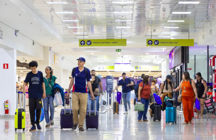 Movimentação de passageiros no Aeroporto de Foz cresce 16% em outubro