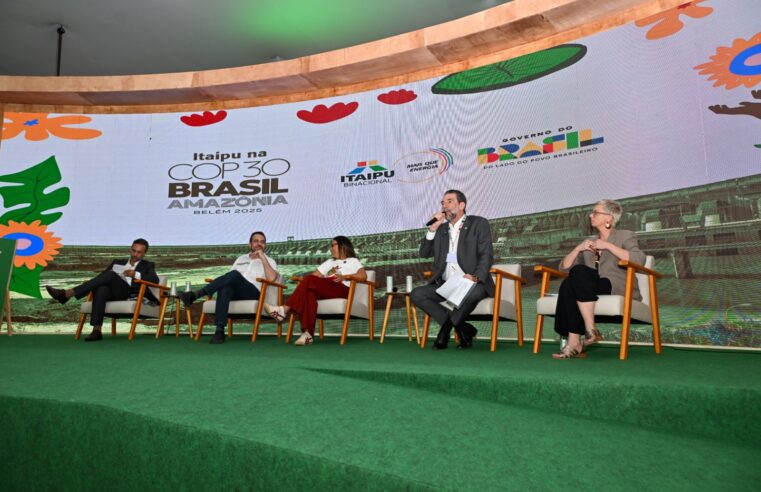 Inovações para a transição energética e mobilização social marcam a participação da Itaipu na COP30