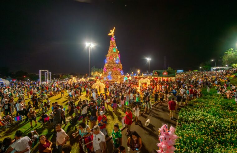 Abertura do Natal da Família – Itaipu Mais que Energia leva 28 mil pessoas ao Gramadão