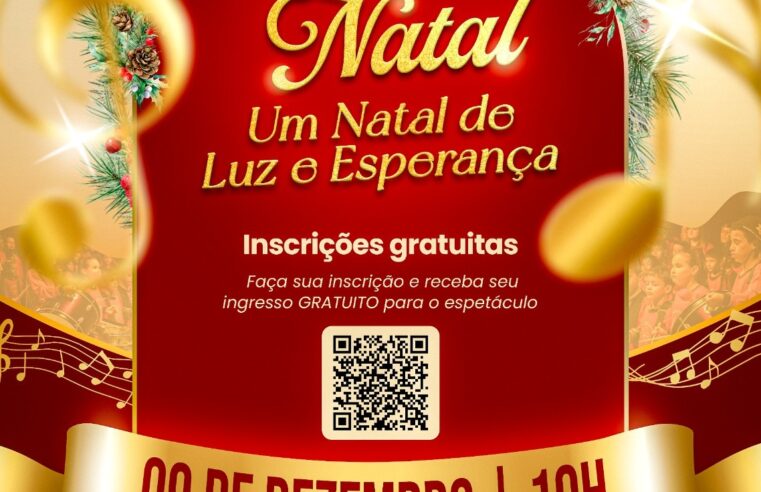 É AMANHÃ O ESPETÁCULO DE NATAL DA ASSOCIAÇÃO FRATERNIDADE ALIANÇA NO PORTO MEIRA