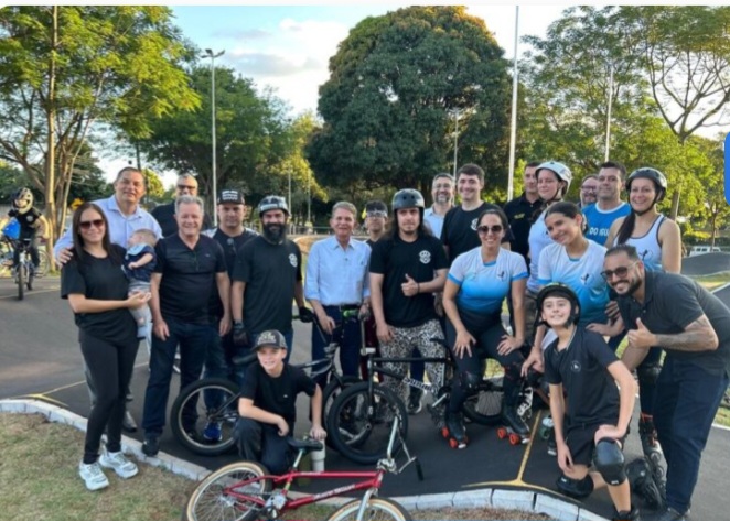 Foz do Iguaçu inaugura pista de Pump Track Emílio Ruiz Gomes na Vila A