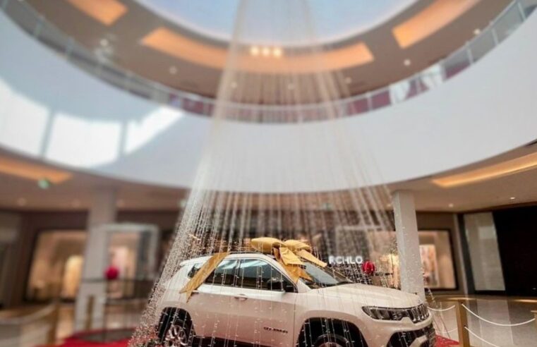 Horário especial e sorteio de carro movimentam o Catuaí Palladium neste fim de ano