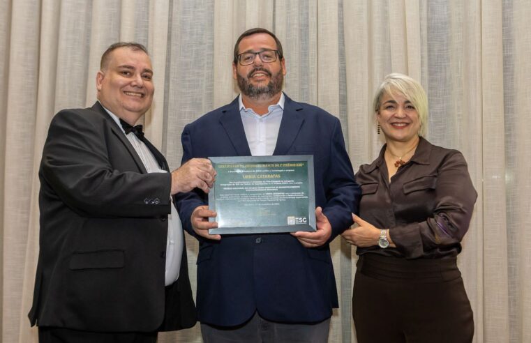 Urbia+Cataratas conquista prêmio ESG com case de desenvolvimento socioeconômico no Parque Nacional do Iguaçu