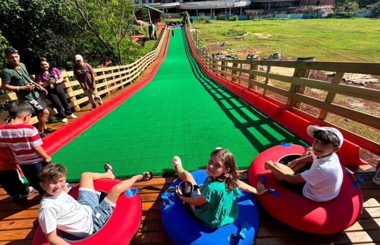 Férias: Tubing é a nova atração do Complexo Dreams Park Show em Foz do Iguaçu