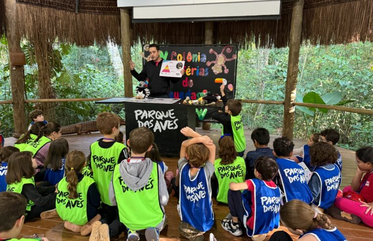 Últimas vagas para a Colônia de Férias de janeiro do Parque das Aves