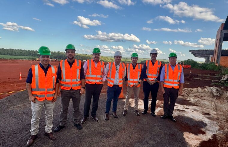 Diretoria da Multilog visita obras do Novo Porto Seco de Foz do Iguaçu e anuncia inauguração para 10 de dezembro de 2026