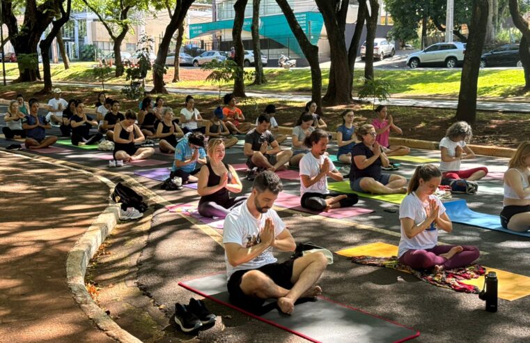 Yoga e solidariedade: Evento da AYFI é sucesso de público e marca o Janeiro Branco em Foz