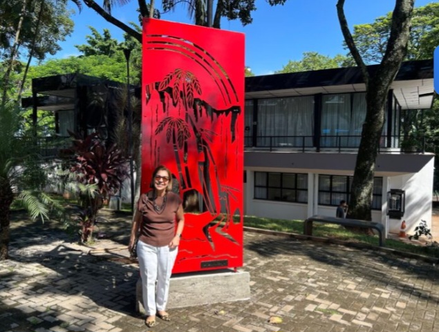 Estação Cultural Haroldo Alvarenga recebe nova escultura em homenagem ao artista