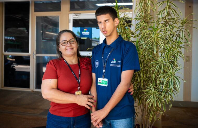 Itaipu integra jovem neurodivergente ao Programa de Iniciação ao Trabalho
