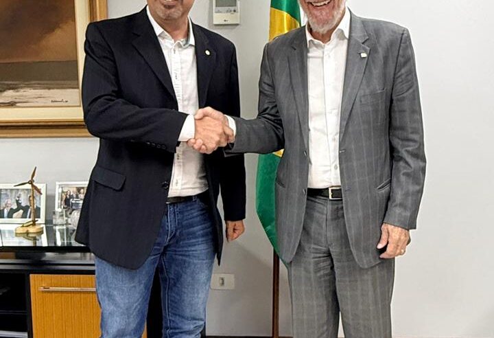 Deoclecio Duarte se reúne com vice-governador Darci Piana no Palácio Iguaçu