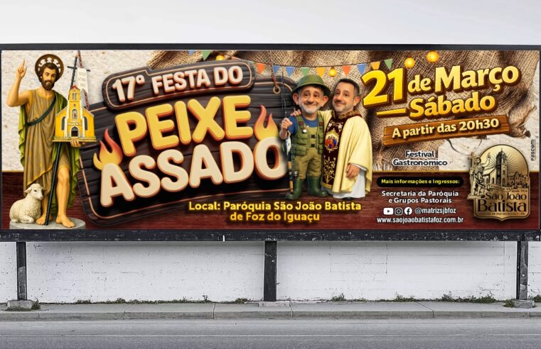Festa do Peixe da Paróquia São João Batista será neste sábado, 21
