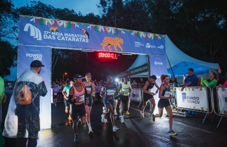 17.ª Meia Maratona das Cataratas encerra edição histórica com mais de 5 mil participantes