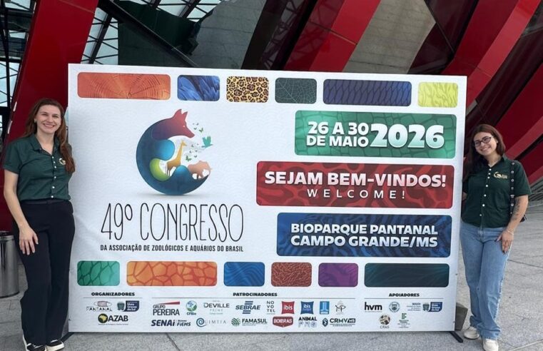 Zoo Park Foz marca presença no 49º Congresso da Associação de Zoológicos e Aquários do Brasil