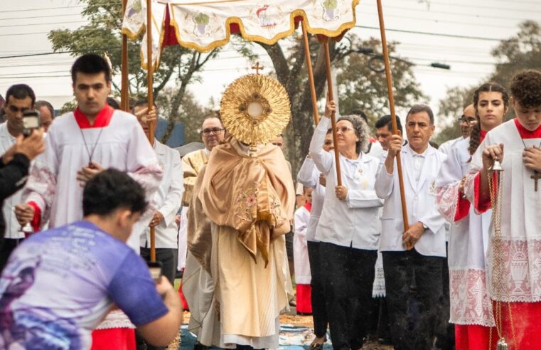 Confira o horário das missas de Corpus Christi nas Paróquias da Diocese de Foz do Iguaçu
