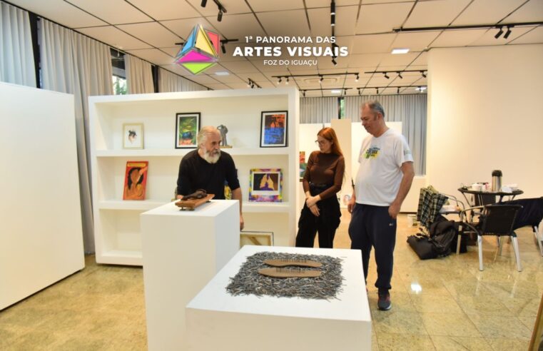 Exposição inédita reúne mais de 60 artistas na 1ª Panorama das Artes Visuais de Foz do Iguaçu
