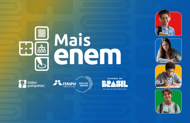 Estão abertas as inscrições para o +ENEM com até 12 mil vagas gratuitas para estudantes da rede pública do Paraná