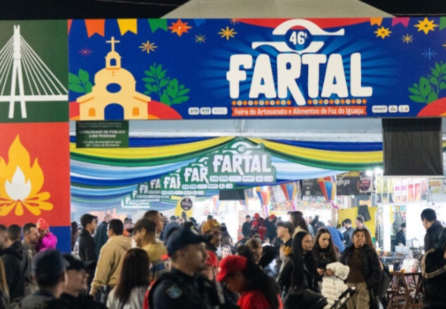 46ª Fartal reúne mais de 53 mil visitantes em cinco dias de programação que celebrou os 112 anos de Foz do Iguaçu