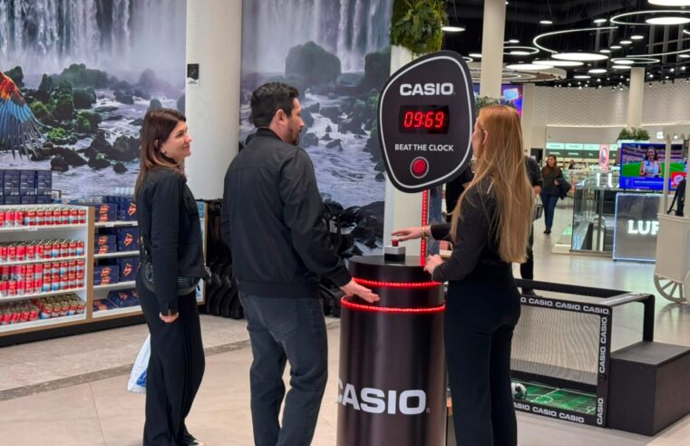 Clima de Copa continua na Luryx Duty Free com atividades recreativas e vales-presentes
