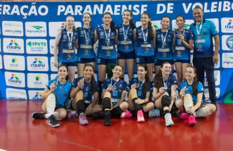 Vôlei feminino de Foz conquista 3º lugar no Campeonato Regional Oeste da Federação Paranaense de Voleibol