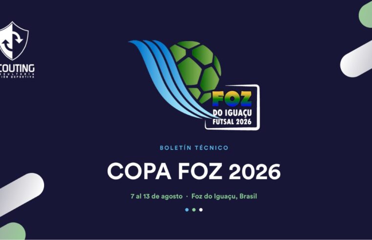 Foz do Iguaçu será palco da Copa Foz do Iguaçu Futsal 2026 e receberá equipes de quatro países