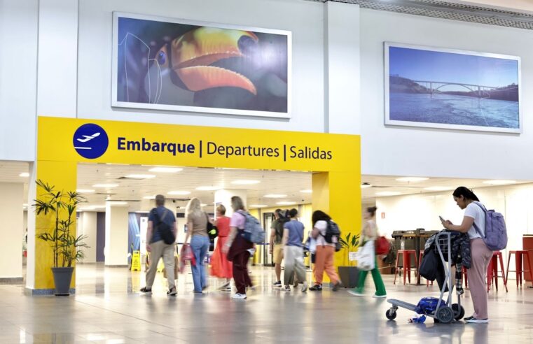 Movimento de passageiros cresce 28,8% no Aeroporto de Foz: o maior entre os grandes terminais do Brasil