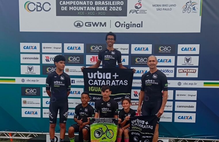 Atleta apoiada pela Urbia+Cataratas conquista bronze no Campeonato Brasileiro de Mountain Bike XCO
