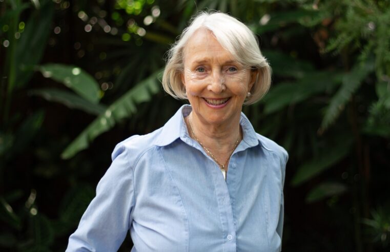 Anna Croukamp celebra 80 anos com a família Parque das Aves