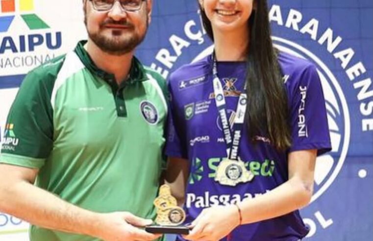 Talento de Foz é convocada para laboratório da Seleção Brasileira de Vôlei