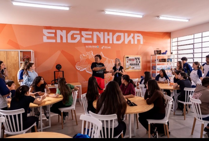 Engenhoka inaugura estúdio de artes e robótica em escola pública do Paraná