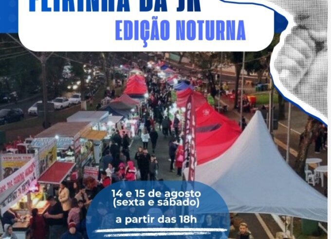 Feirinha da JK terá programação noturna na sexta (14) e sábado (15)