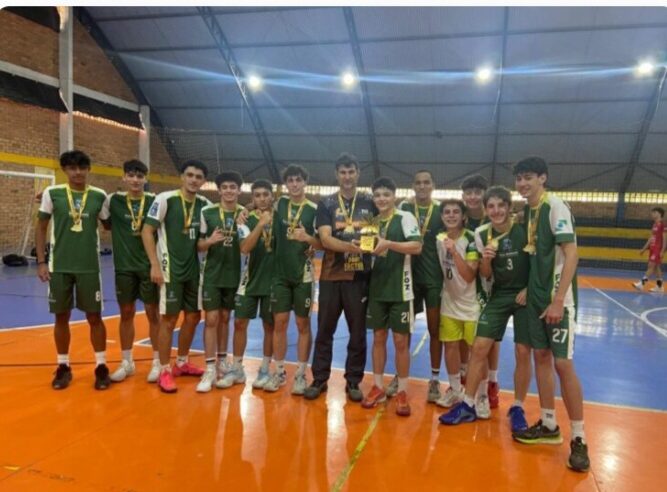 Vôlei Masculino conquista bicampeonato nos Jogos da Juventude do Paraná