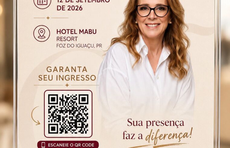 edição do Talk Show “Mulheres em Movimento” acontece em setembro em Foz do Iguaçu