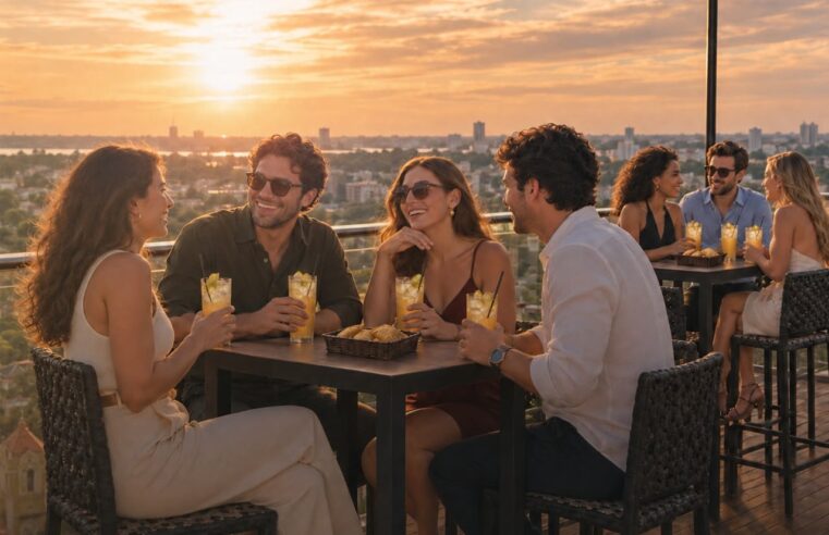 Spring Sunset celebra a chegada da primavera no Skybar no Viale Tower