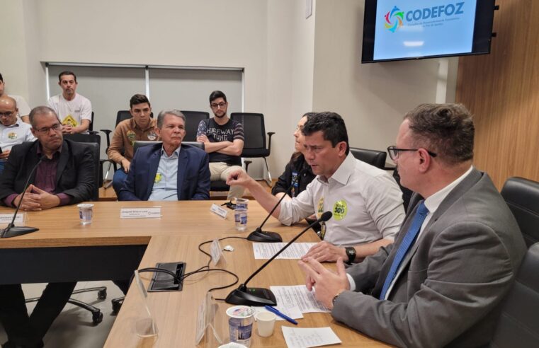 No Codefoz, Moro propõe ‘choque de gestão’, destravar burocracia e ampliar investimento