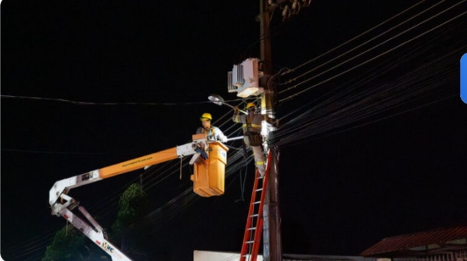 Modernização da iluminação pública chega a 30% e avança por todas as regiões de Foz do Iguaçu