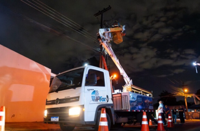 Prefeitura autoriza novas obras de extensão da rede de iluminação pública em Foz do Iguaçu