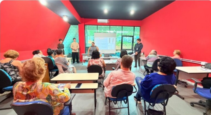 Alunos 60+ começam curso de inclusão digital e segurança no uso das novas tecnologias